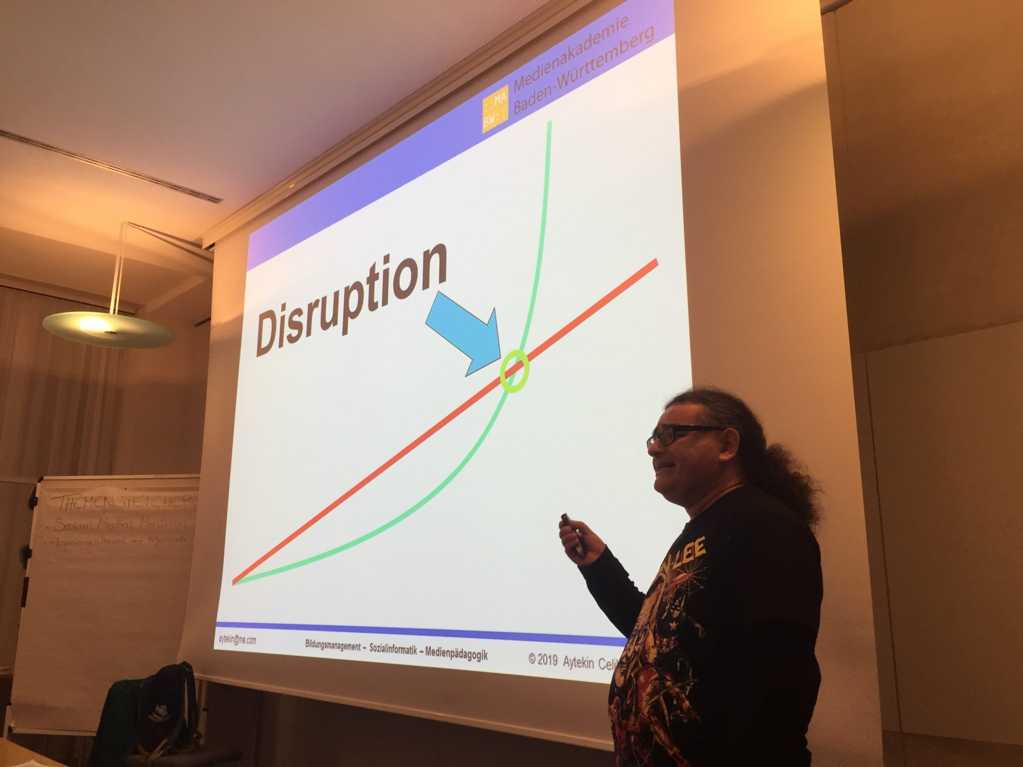 Aytekin Celik spricht über Disruption